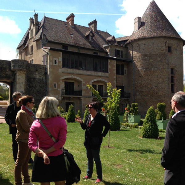 Séjours en familles - Visite Château